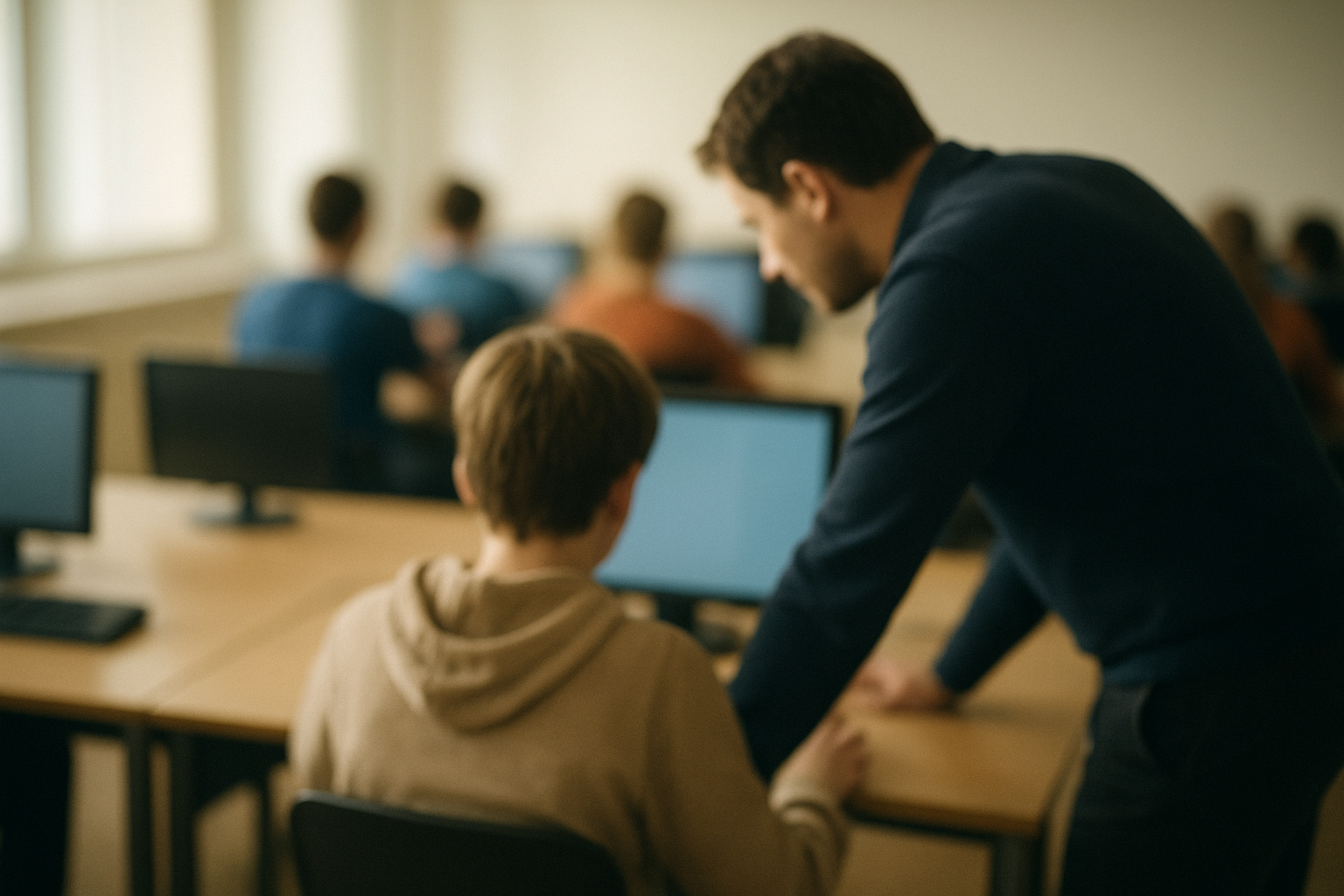 Photo salle informatique